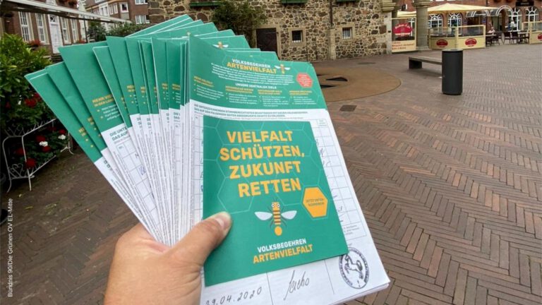 Volksbegehren hat Etappenziel frühzeitig erreicht