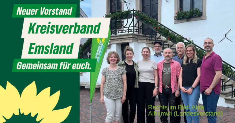 Neuer Vorstand der Grünen im Emsland